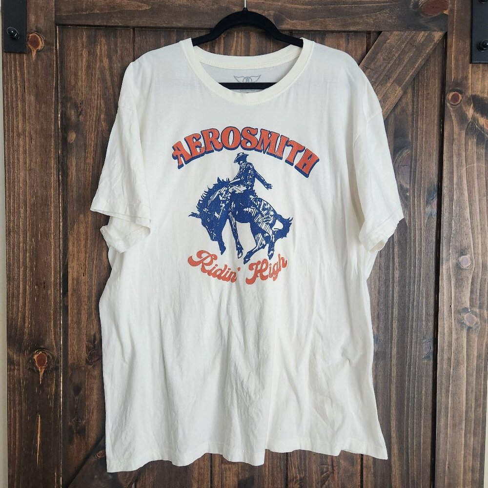 Aerosmith "Ridin' High" Graphic T-Shirt Size XL